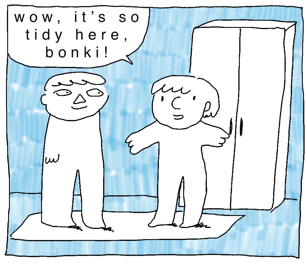 Comic about Boobi & Bonki