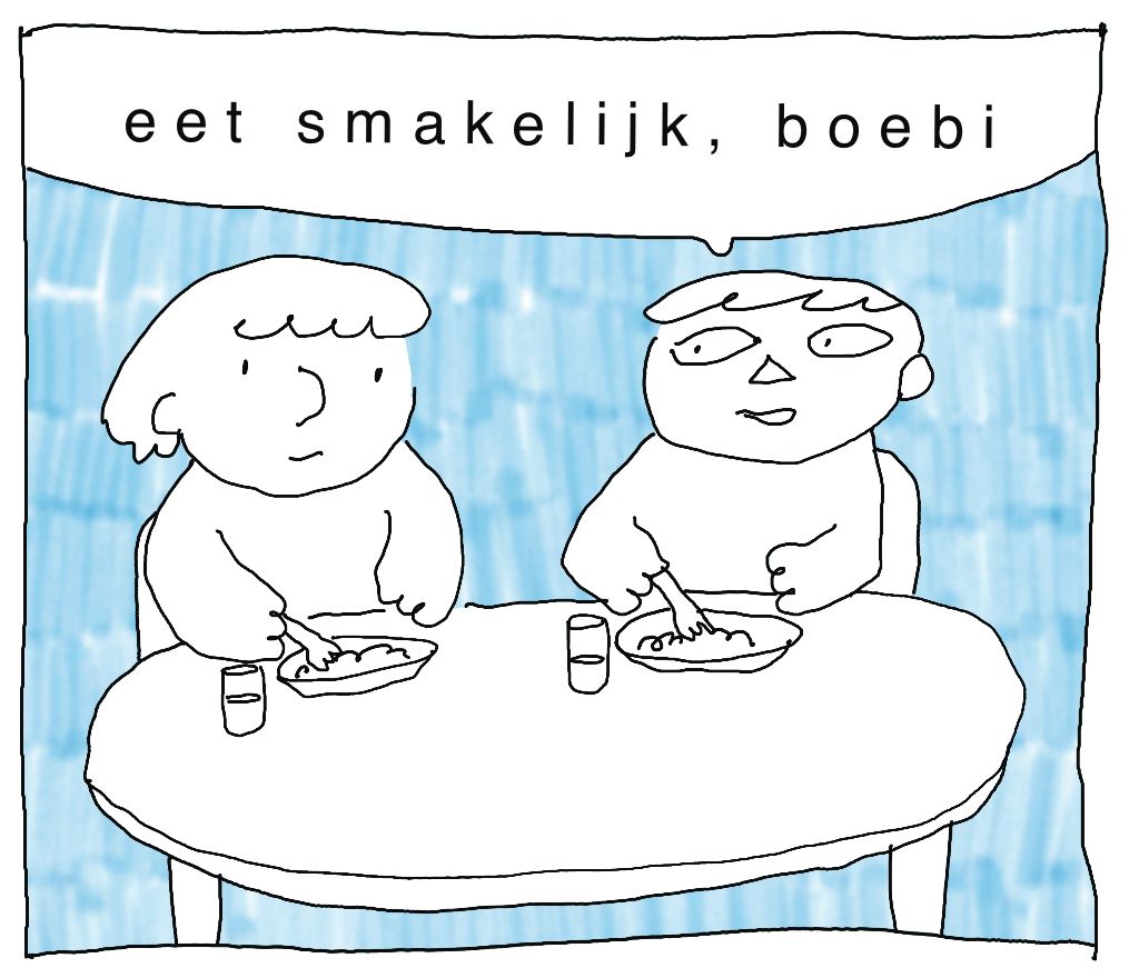 Stripje over Boebi & Bonki